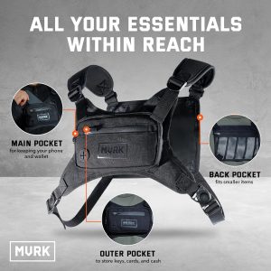 Water Resistant Reflective Chest Pack